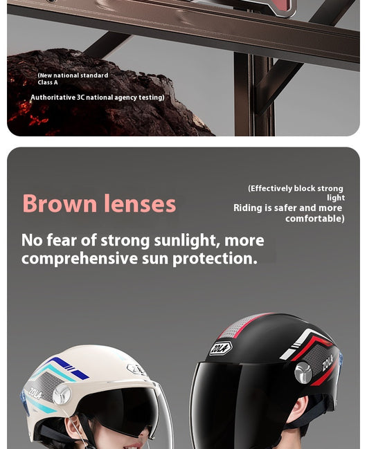 Casco Motociclista Abatible de Protección Solar para Todas las Estaciones - Image 19