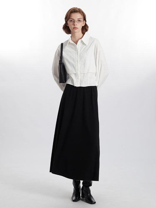 Blusa Preppy Dos Piezas Suelta para Mujer - Estilo Europeo y Americano - Image 10