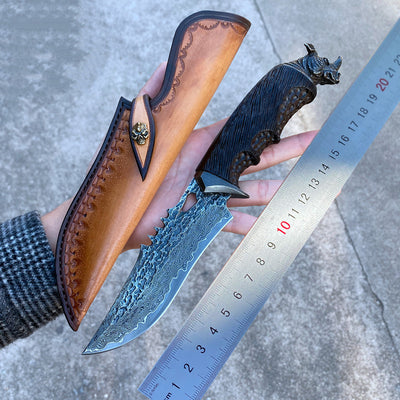 Cuchillo Táctico de Supervivencia Outdoor de Alta Resistencia - Image 6