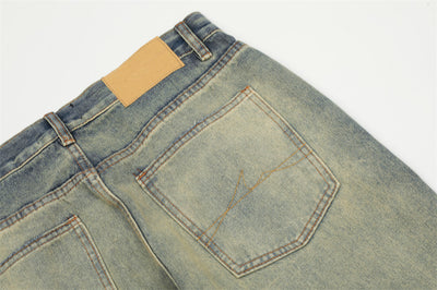 Pantalones Vaqueros Rotos Estilo Punk Retro para Hombre - Image 18