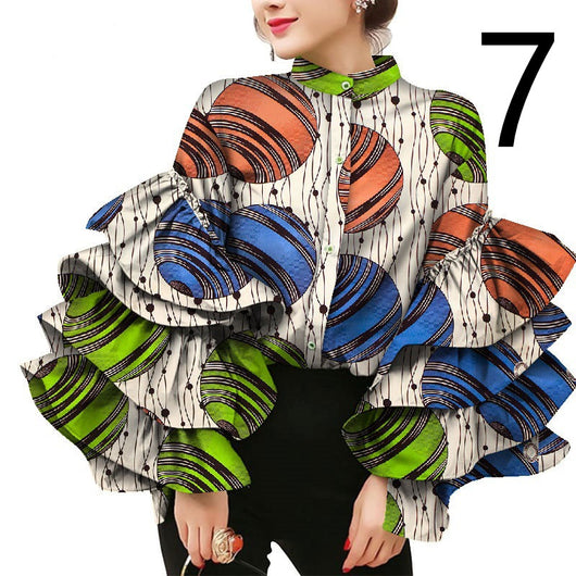 Camiseta Estampada con Volantes para Mujer - Ideal para Diario - Image 8