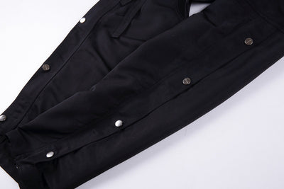 Pantalones de Nylon con Cinta Decorativa y Cierre Velcro - Image 14