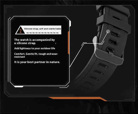 Reloj Deportivo Resistente con Pronóstico Climático y Cronómetro - Image 16