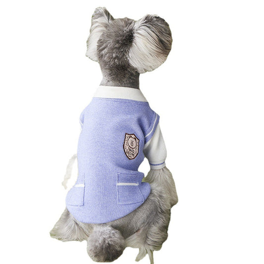 Suéter Falsa Dos Piezas para Perros Pequeños - Outfit Trendy para Pomerania