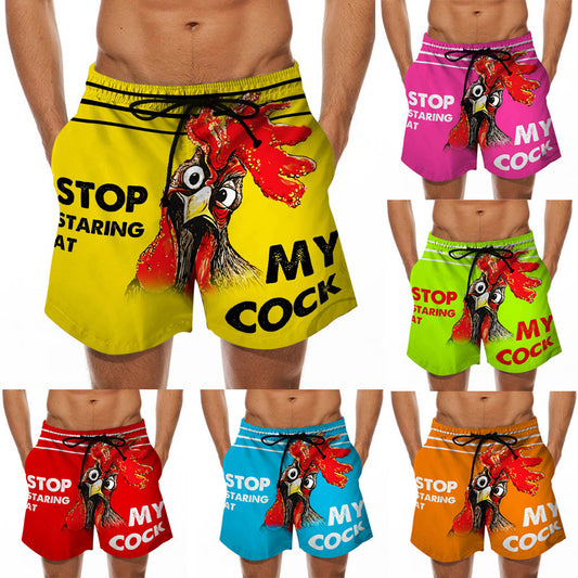 Pantalones de Playa para Hombre con Impresión Digital 3D