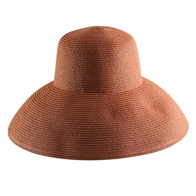Sombrero de Paja con Ala Ancha para Protección Solar en la Playa - Image 6