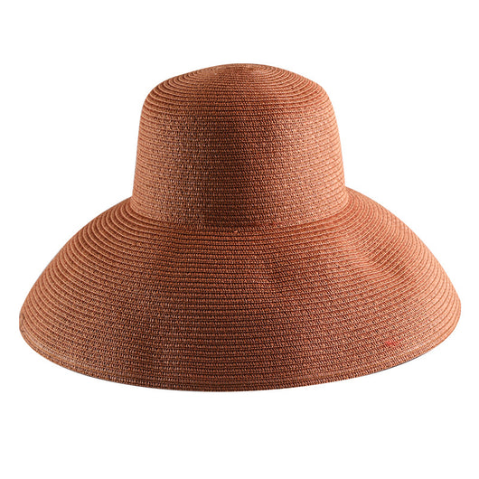 Sombrero de Paja con Ala Ancha para Protección Solar en la Playa - Image 6