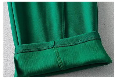 Pantalones Anchos de Cintura Alta para Mujer - Estilo Ejecutivo - Image 8