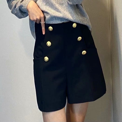 Shorts Blazer Slim Fit con Doble Frente para Mujer - Image 24