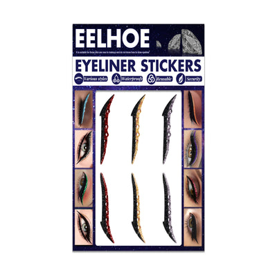 Delineador Adhesivo Diamantado Impermeable - Pegatinas de Eyeliner Gato Sexy para Maquillaje - Image 7