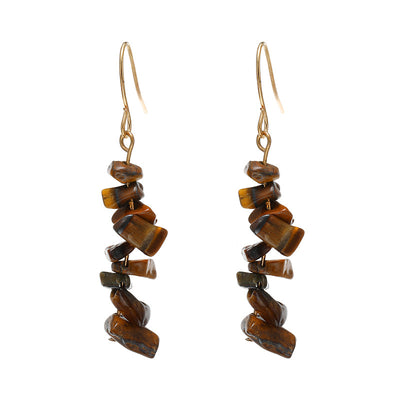 Aretes de Piedra de Cristal Natural para Mujer - Image 15