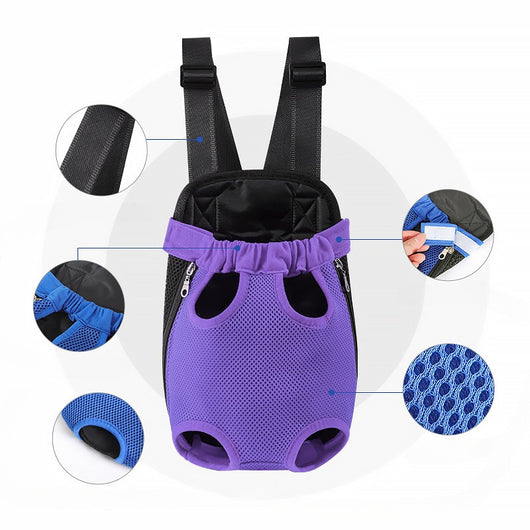 Mochila Transportadora para Perros Pequeños - Portabebé Respirable para Mascotas - Image 14