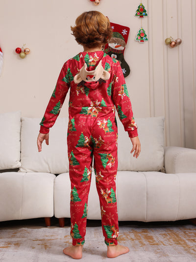 Conjunto Navideño Familiar de Pantalones Largos para Niños y Niñas - Image 53