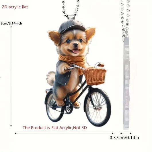 Adorno Acrílico Personalizado para Auto con Imagen de tu Perro - Image 12