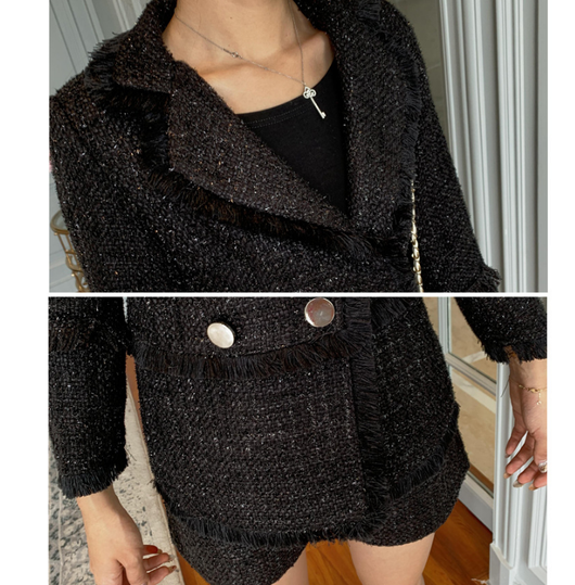 Chaqueta Tweed Suave con Aroma Delicado - Image 10