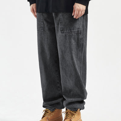 Jeans Vintage Holgados de Pierna Ancha para Hombre - Image 5