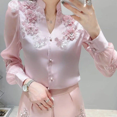 Blusa Occidental Elegante para Mujer - Diseño Fashion - Image 2
