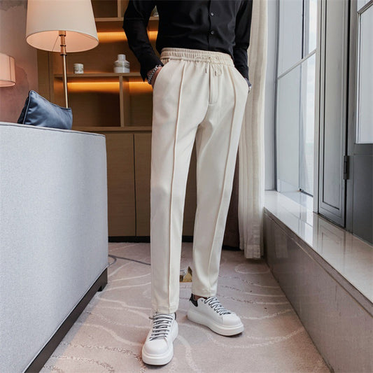 Pantalón de Buzo Elástico Cómodo con Puño Ajustable