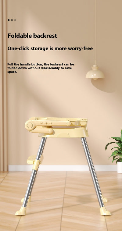 Silla de Comer Multifuncional Plegable para Niños - Image 31