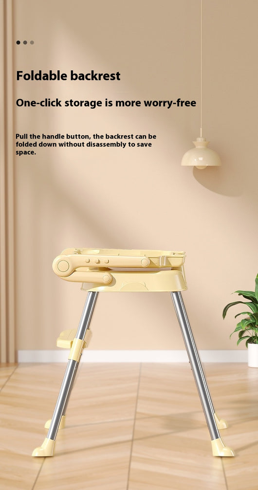 Silla de Comer Multifuncional Plegable para Niños - Image 31
