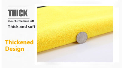 Paño de Microfibra Coral para Limpieza de Auto - Doble Cara Absorbente - Image 14