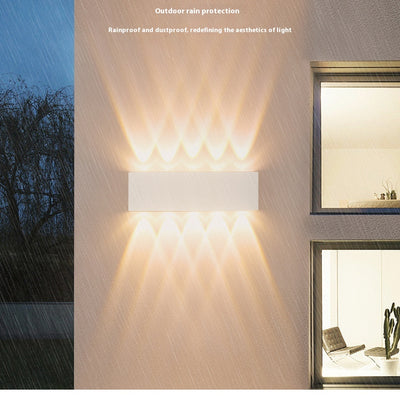 Lámpara de Pared LED Telescópica Blanca Resistente al Agua - Image 22