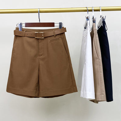 Shorts de Talle Alto Delgados Talla Grande para Mujer - Image 19