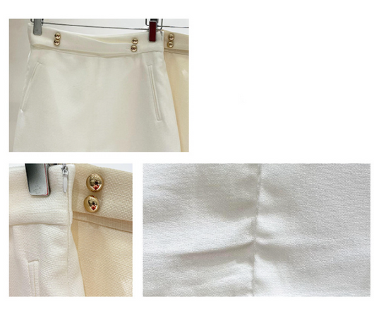 Pantalones Talle Alto Slim Fit Pierna Recta y Ancha - Image 8