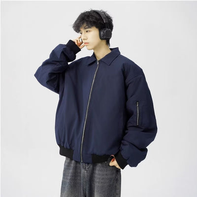 Chaqueta de Béisbol Casual para Hombre - Versátil y Fácil de Combinar - Image 11
