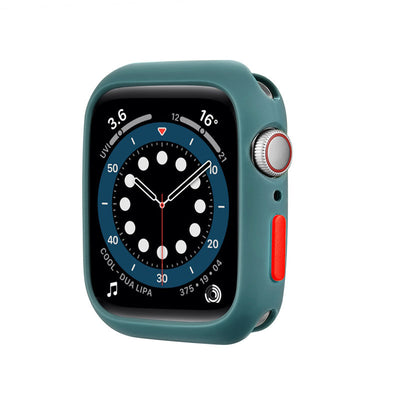 Funda Protectora Compatible con Apple Watch 6, 5, 4, 3, 2 - Cubierta de Botón Candy - Image 4