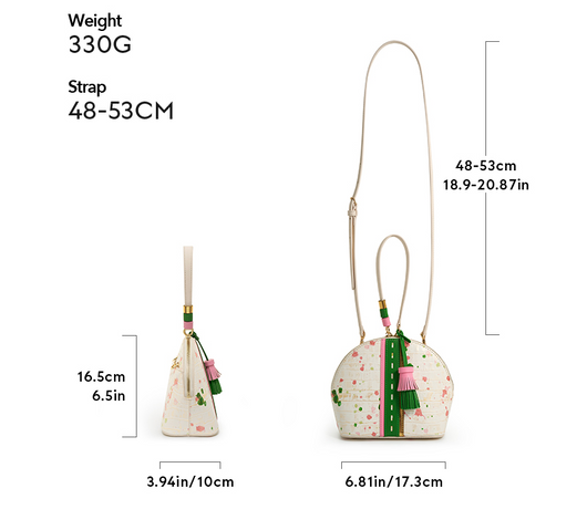 Bolso de Cuero Genuino para Mujer con Borlas Personalizables - Image 8