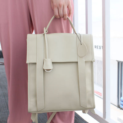 Mochila de Cuero para Mujer con Doble Compartimento de Hombro - Gran Capacidad - Image 11