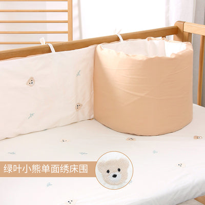 Protector de Cuna Acolchado Desmontable y Lavable - Seguridad Suave para tu Bebé - Image 9