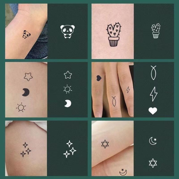 Tatuagem Temporária Herbal Resistente à Água
