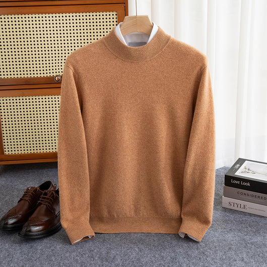 Suéter de Cuello Medio en Lana para Hombre - Image 29