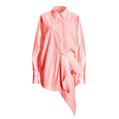 Blusa Asimétrica Suelta con Personalidad Única - Image 16