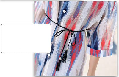Cardigan de Gasa Estampado con Protección Solar para Mujer - Image 14