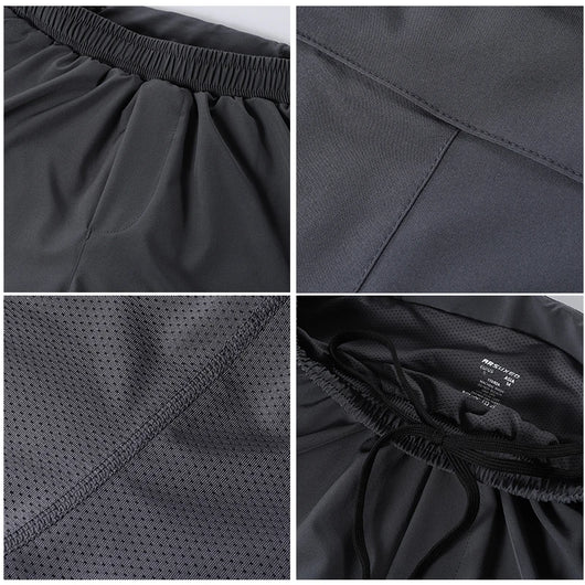 Pantalones Deportivos de Corte 3/4 con Doble Capa para Hombre - Primavera y Verano - Image 15
