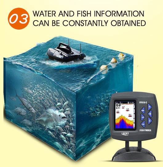 Localizador de Peces Profesional 300m para Embarcaciones - Image 8