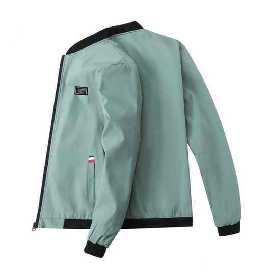 Chaqueta Casual Slim Cuello Mao Primavera Otoño para Hombre - Image 7