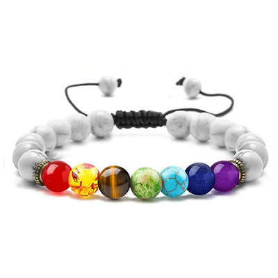 Pulsera Energética Seven Vein con Lapislázuli y Ojo de Tigre Tejida - Image 7