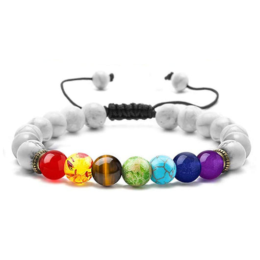 Pulsera Energética Seven Vein con Lapislázuli y Ojo de Tigre Tejida - Image 7