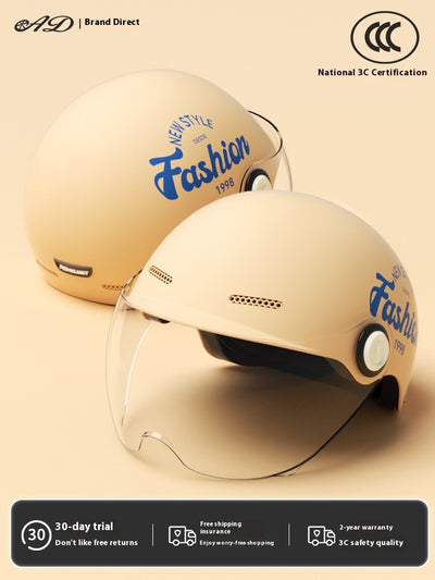 Casco Moto Semintergral Batería Universal Cuatro Estaciones - Image 15