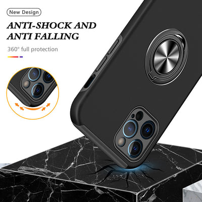 Funda Magnética para Celular con Anillo Oculto - Protección Anticalda - Image 15