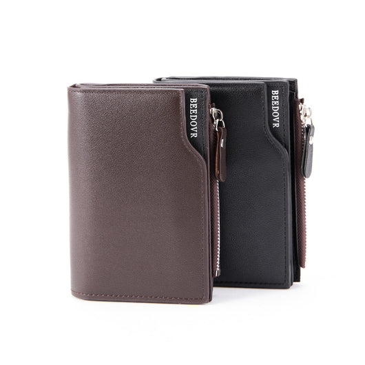 Billetera Corta Multifuncional para Hombre con Cierre - Image 3
