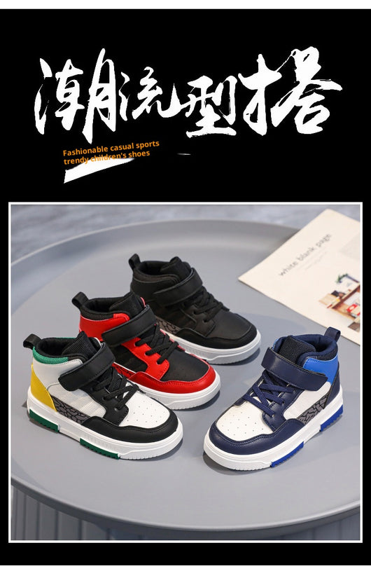 Tenis Altos para Niños - Zapatillas Deportivas Casuales - Image 14