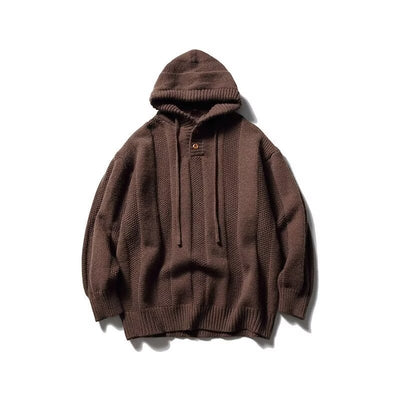 Sudadera Retro Térmica Holgada para Hombre - Image 7