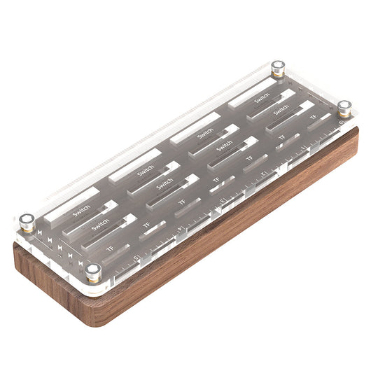Caja Protectora de Acrílico y Madera para Cassettes - Image 5