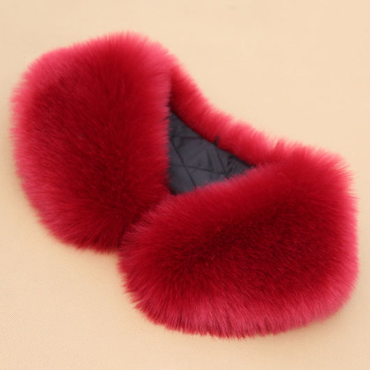 Cuello de Piel Sintética - Bufanda Versátil para Cualquier Atuendo - Image 20