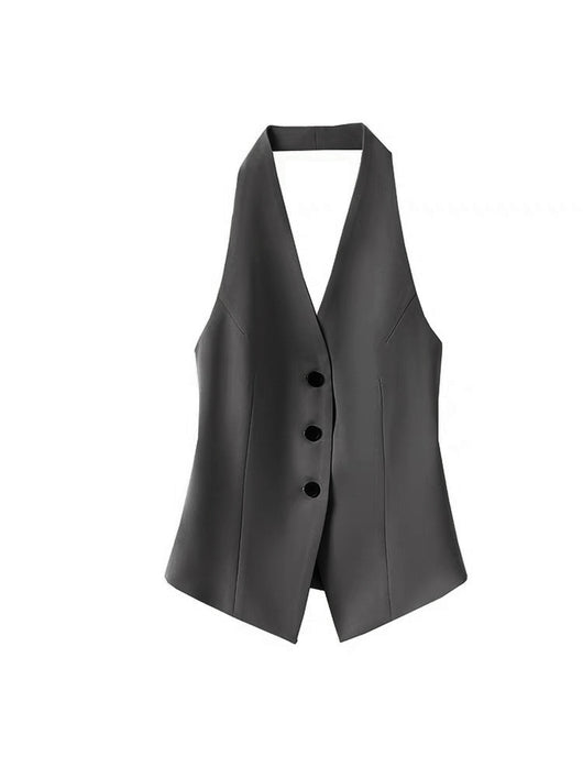 Chaleco Halter Sin Mangas para Mujer - Image 6